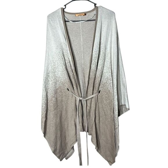 Belldini Women’s Size L Multicolor Tie Front Cardigan - Picture 1 of 6